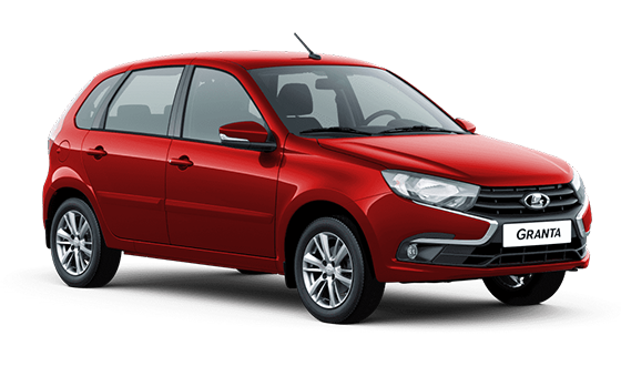 Lada Granta New Хэтчбек Черный / Пантера